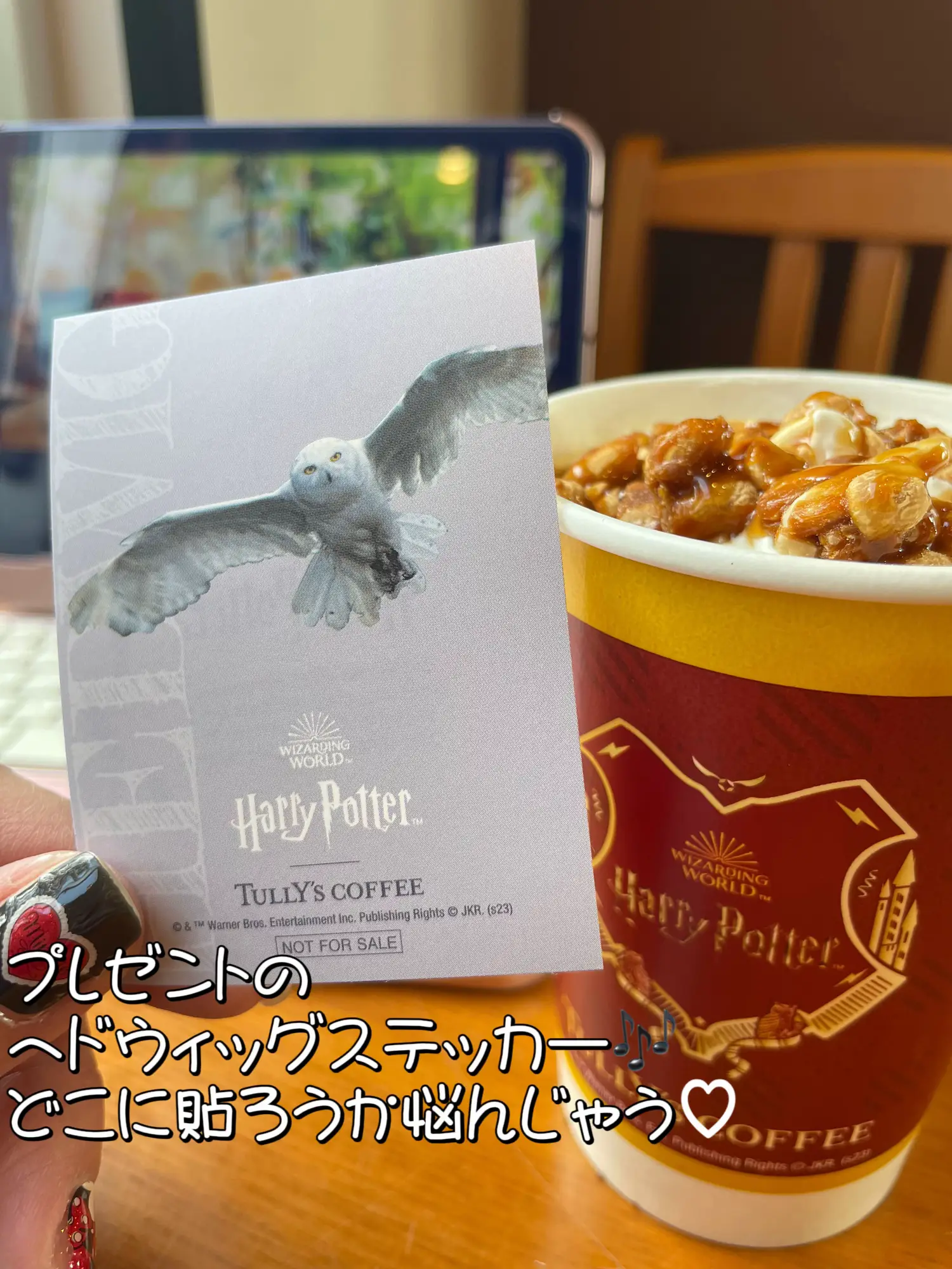 Tully's COFFEE✖️Harry Potter☕️𓈒 𓂂𓏸コラボドリンク飲んできた