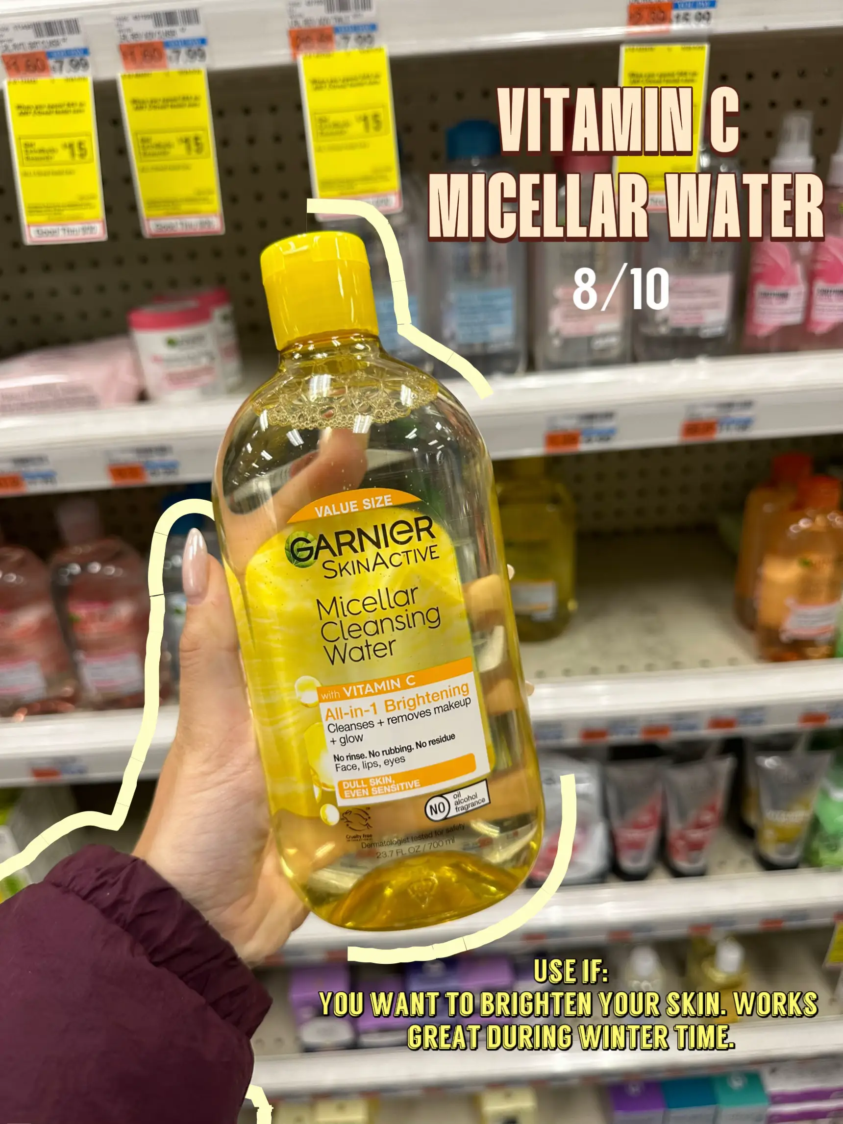 Garnier fructis deals micellar water review