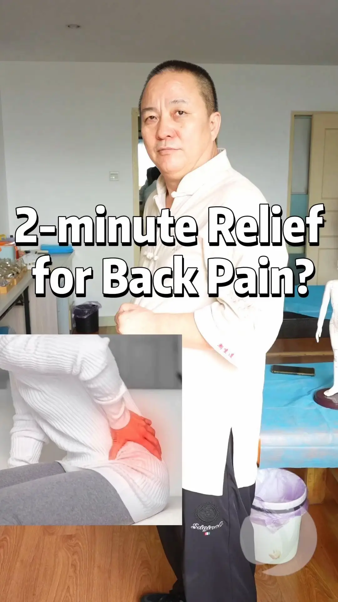 Two Moves for Instant Back Pain Relief #backpain #backpainrelief