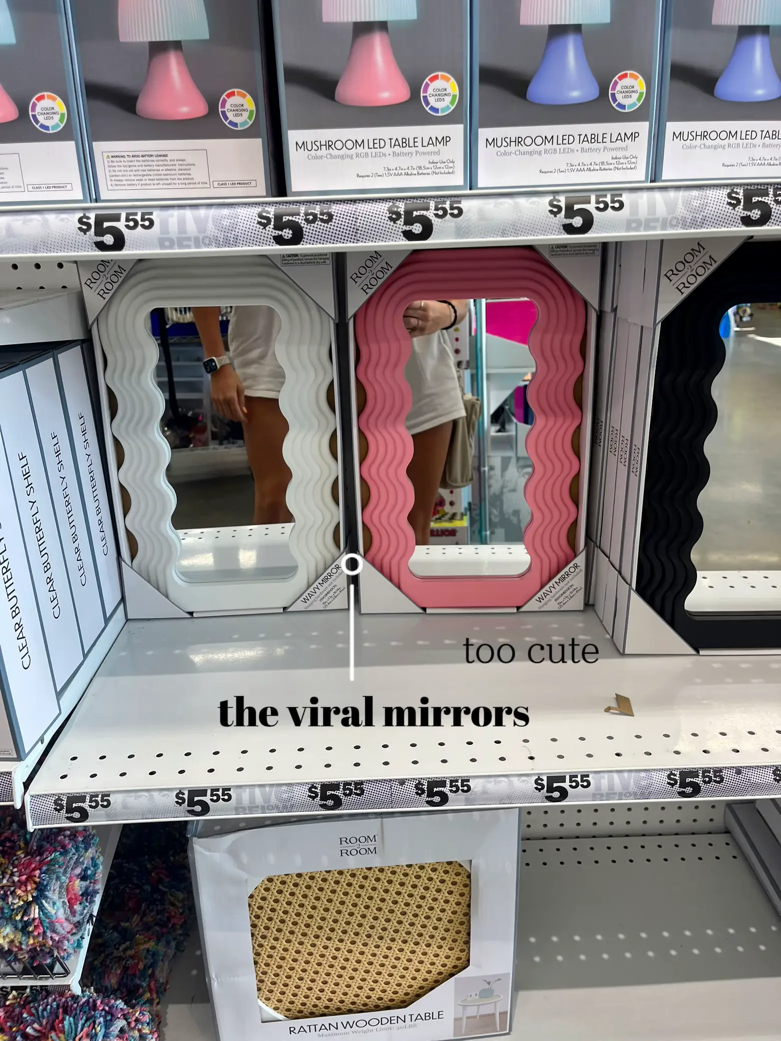 Back to School Cool: DIY Dollar Store Locker Mirror