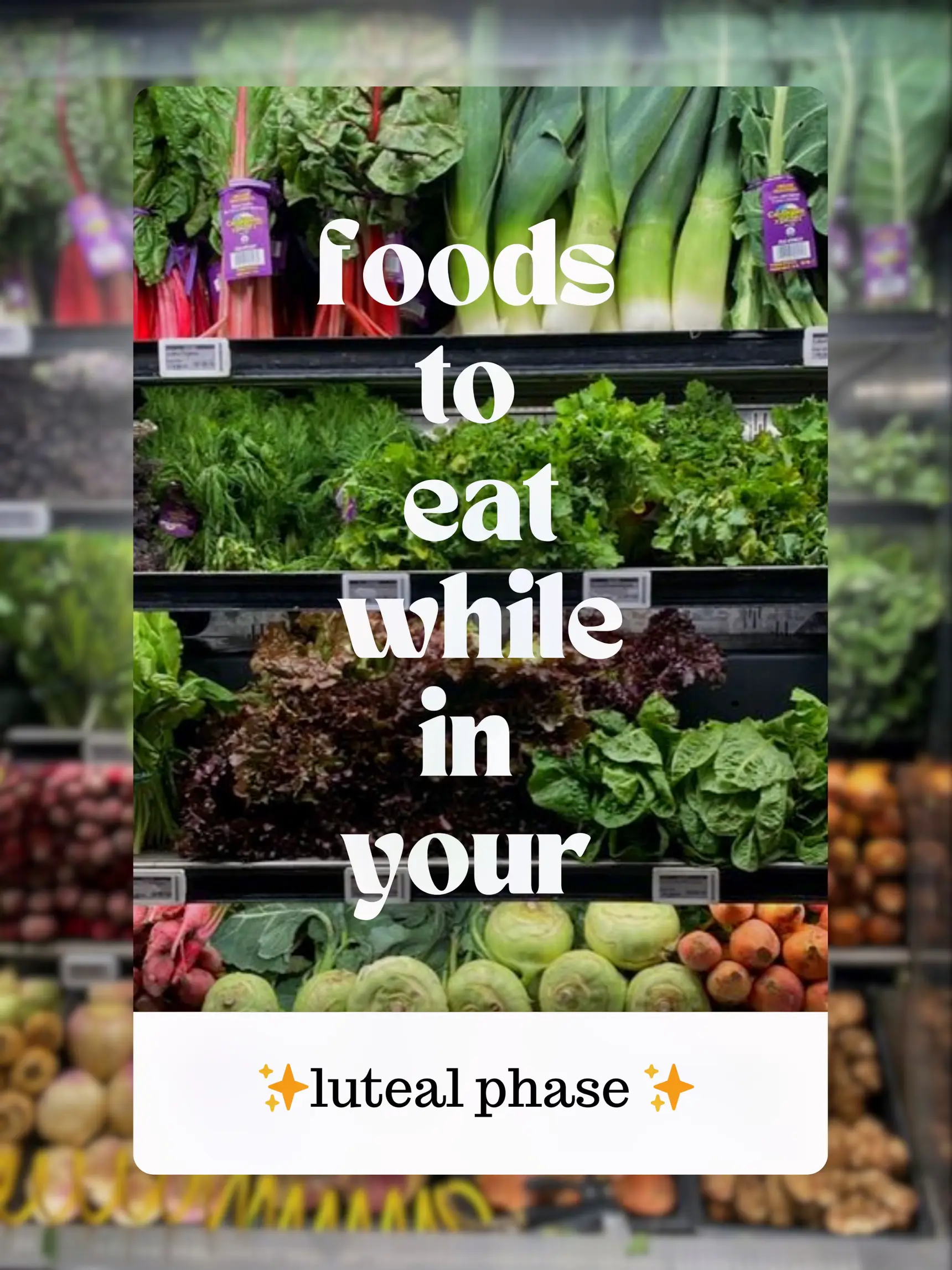 luteal phase foods, Gallery posted by janae 🧚‍♀️