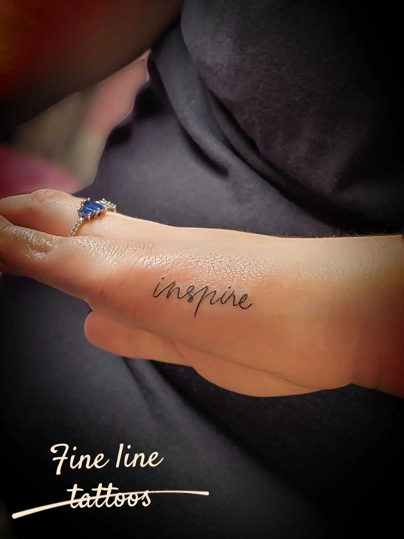 Fine line tattoos