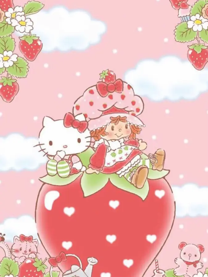 ♥ Wallpaper for your pc! ♥  Hello kitty iphone wallpaper, Hello kitty  backgrounds, My melody wallpaper