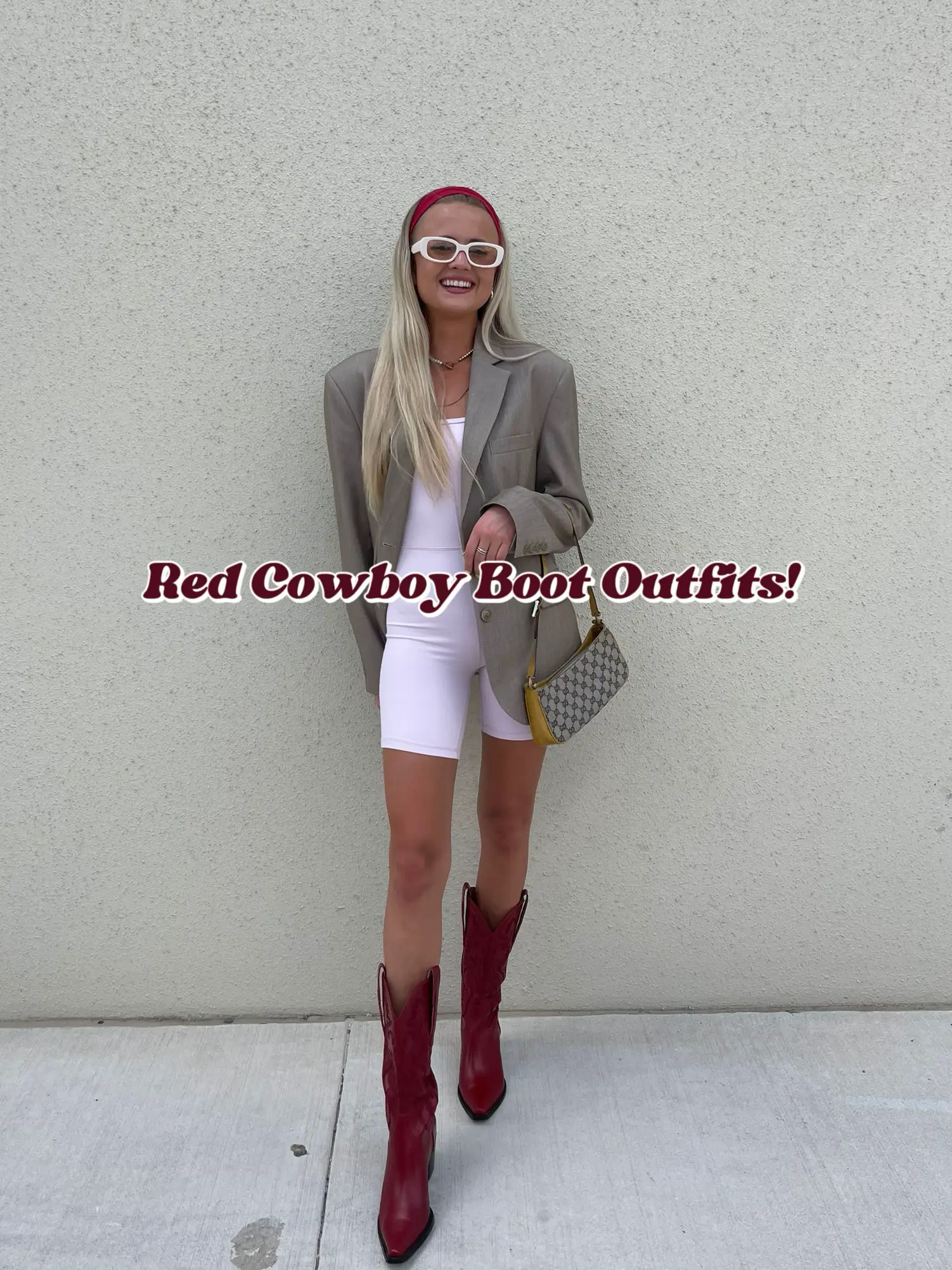 Styling Red Cowboy Boots 5 Ways  Gallery posted by Hailey Scott