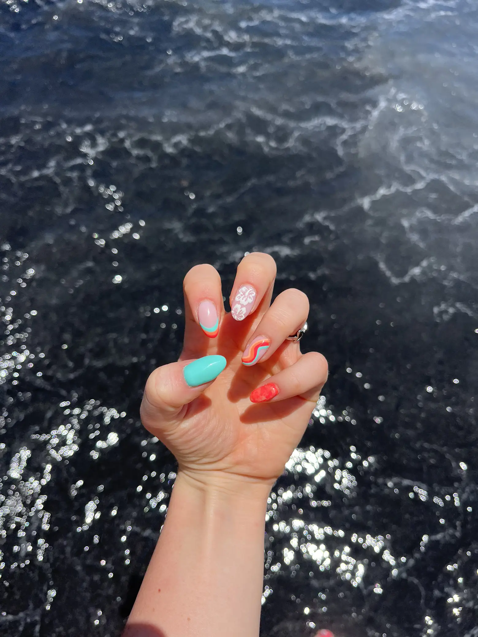summer nail hawaii
