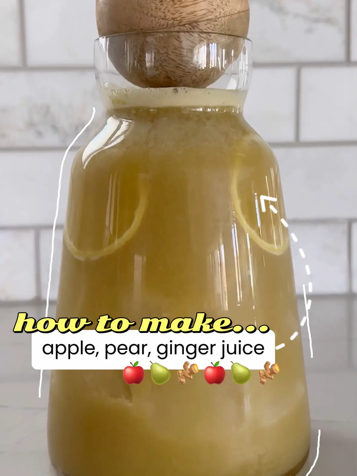 apple, pear, ginger juice 🍎 Gallery posted by naya Lemon8
