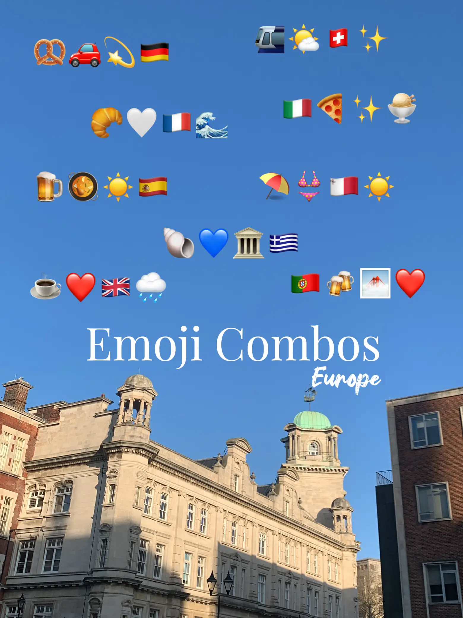 Emoji Combos: Europe Edition | Gallery posted by Paulina\'S Page ...