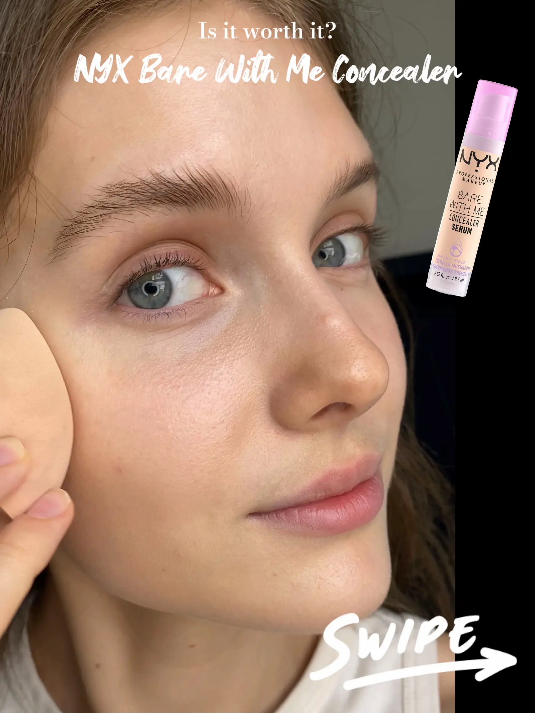 NYX Bare With Me Concealer Gallery | dolcevitamakeup it IT?😱 WORTH | Is posted by Lemon8 