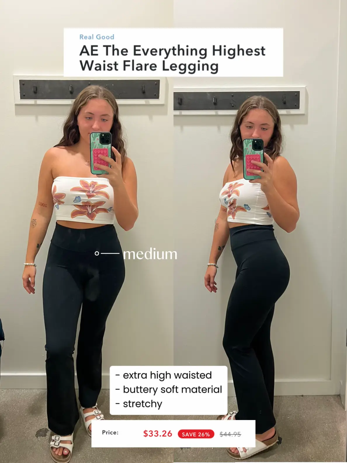 Offline flare leggings by Arie 😳 review