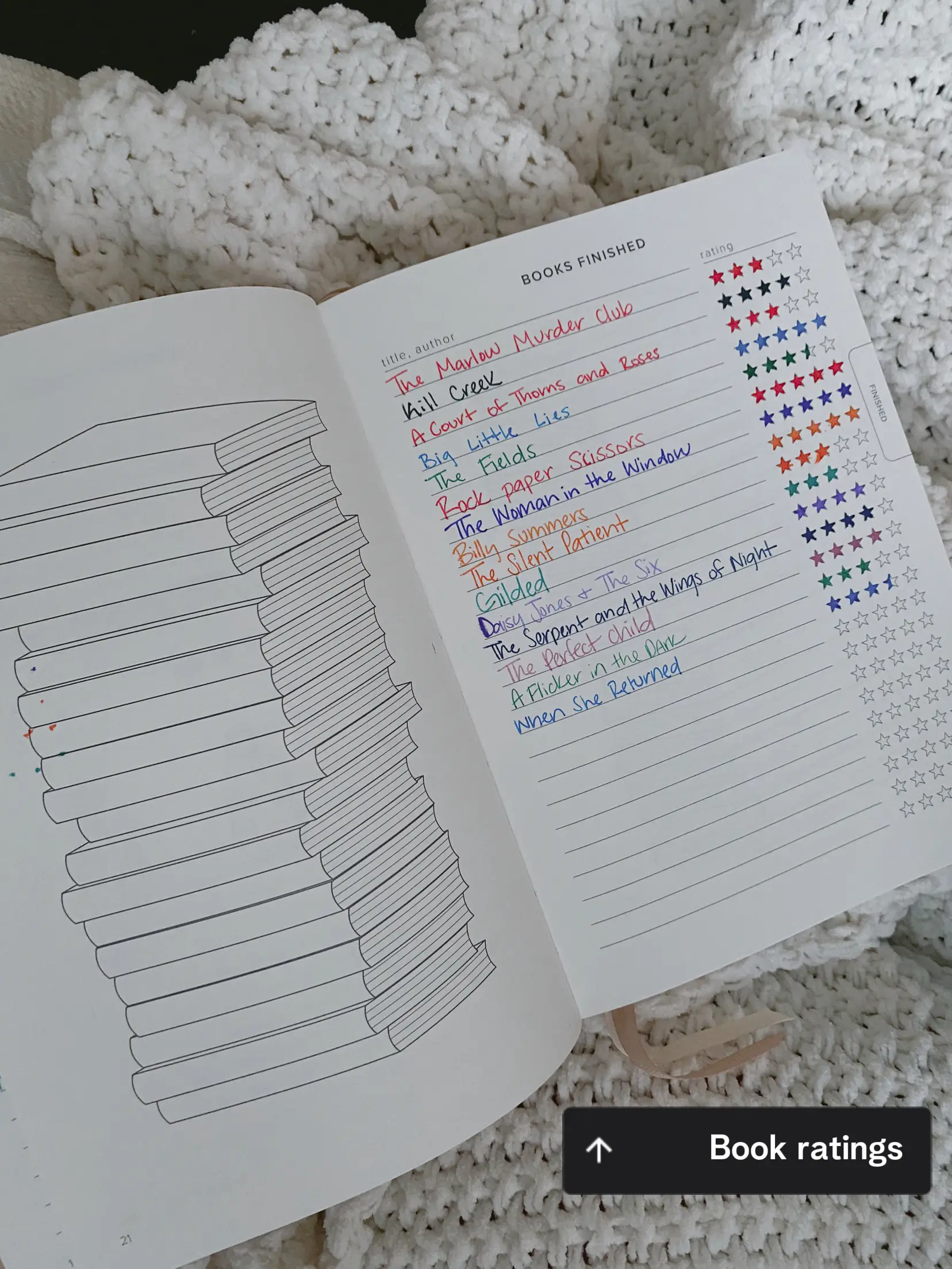 My #BookTok Reading Journal: Track and Review Your Favorite Reads
