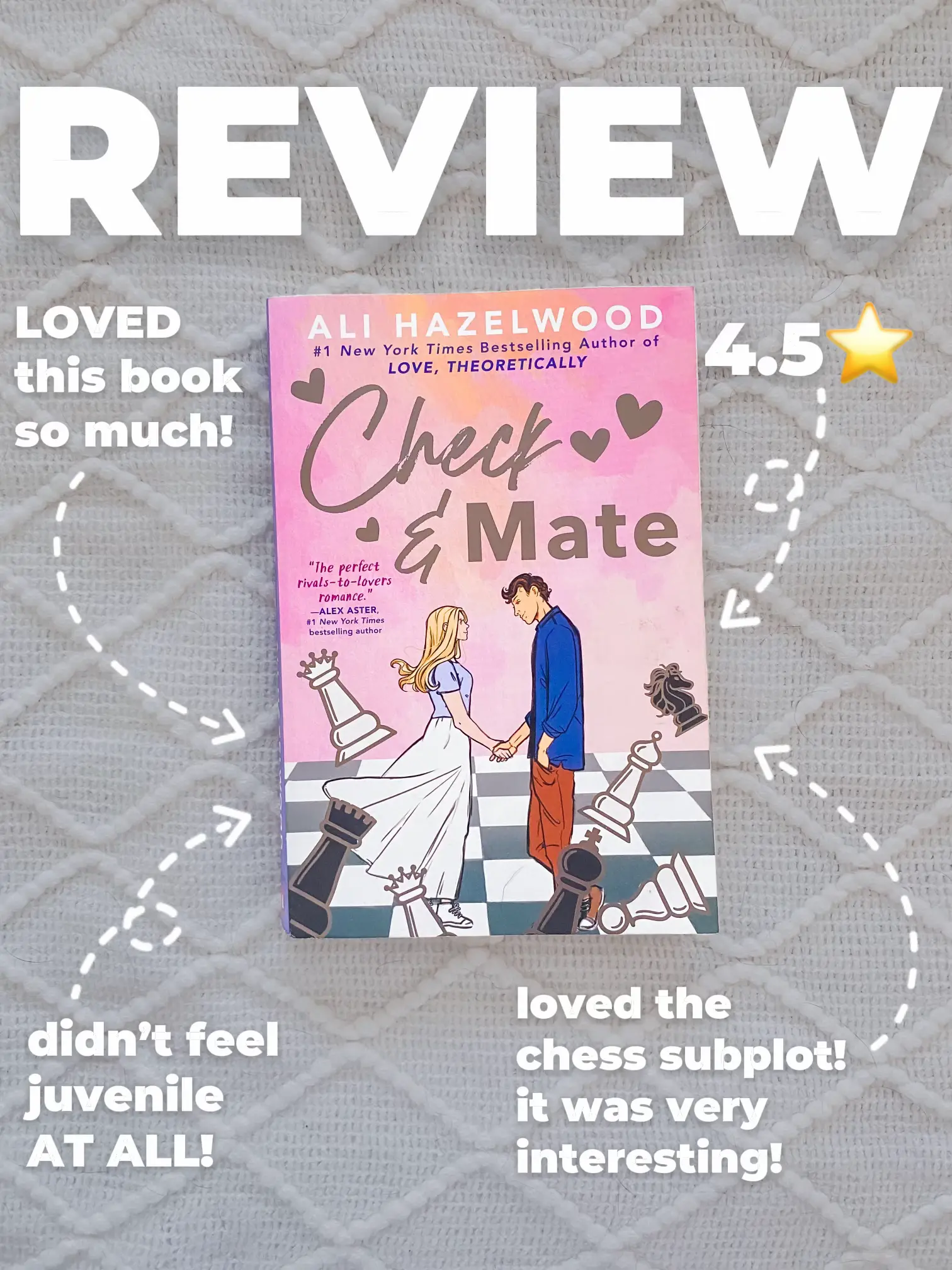 Check & Mate by Ali Hazelwood: My Book Review – She Reads Romance