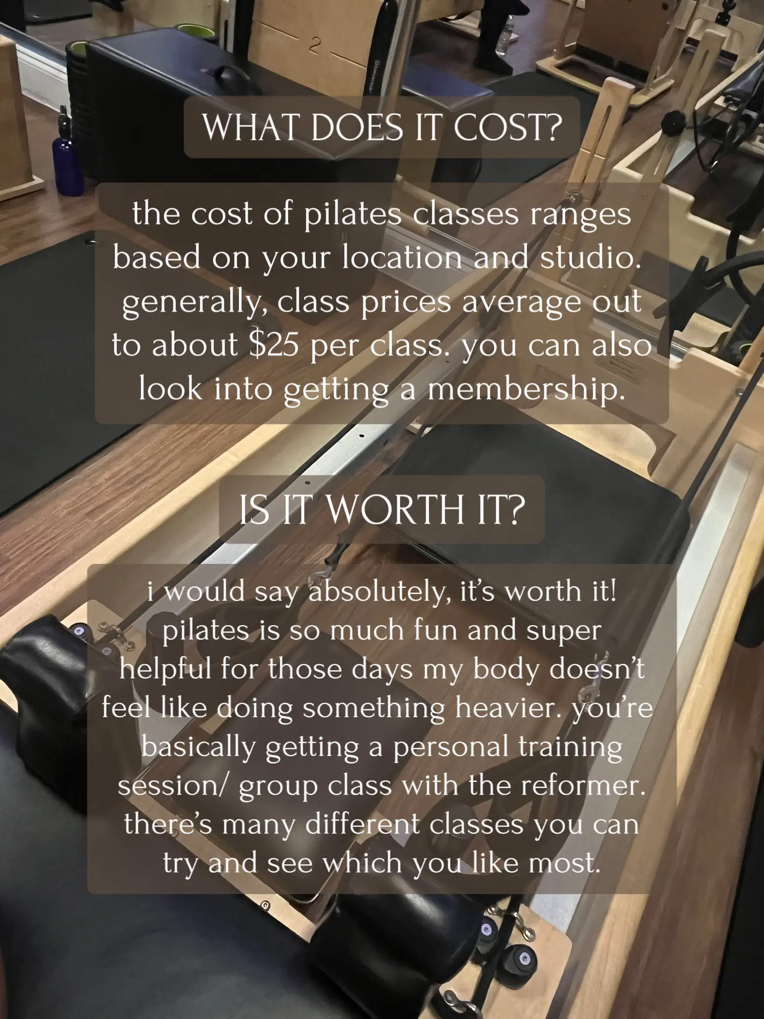How Much Does Pilates Cost?