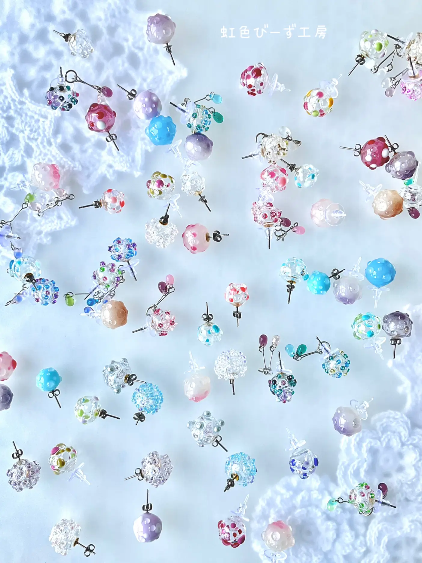 ハンドメイド♡ぷっくりキャンディツイン♡チェックネコ Kukuhime様