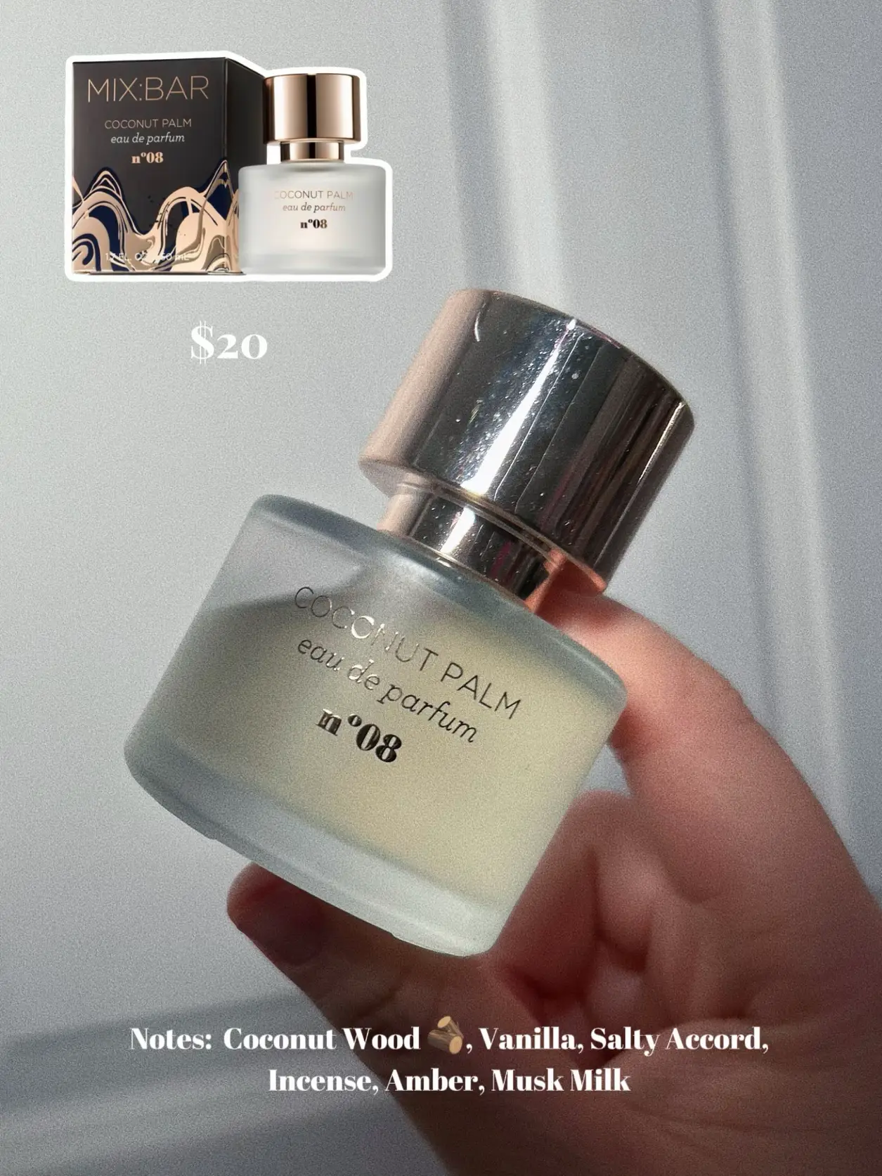 MIX:BAR EDP Perfume - Coconut Palm - 1.69 fl oz 1.69 fl oz