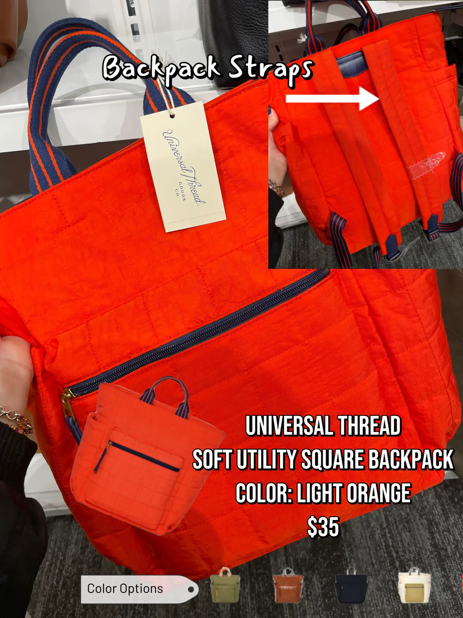 Large Tote Handbag - Universal Thread™ Cognac