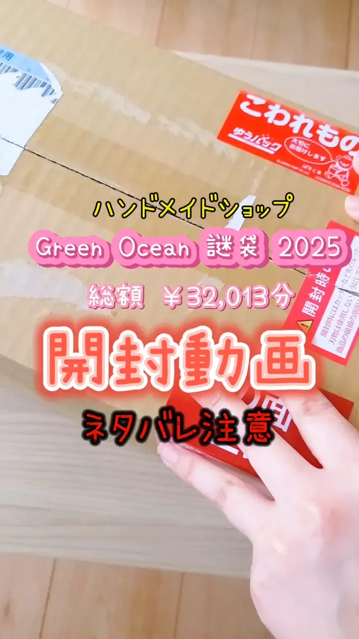2025年版グリーンオーシャン謎福袋開封レビュー｜総額3万円超えの豪華