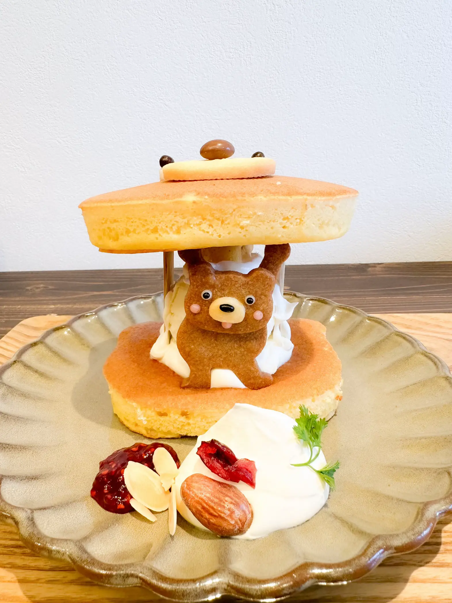 東京】可愛すぎるくまパンケーキ  🥞 | hicho_cafeが投稿したフォト