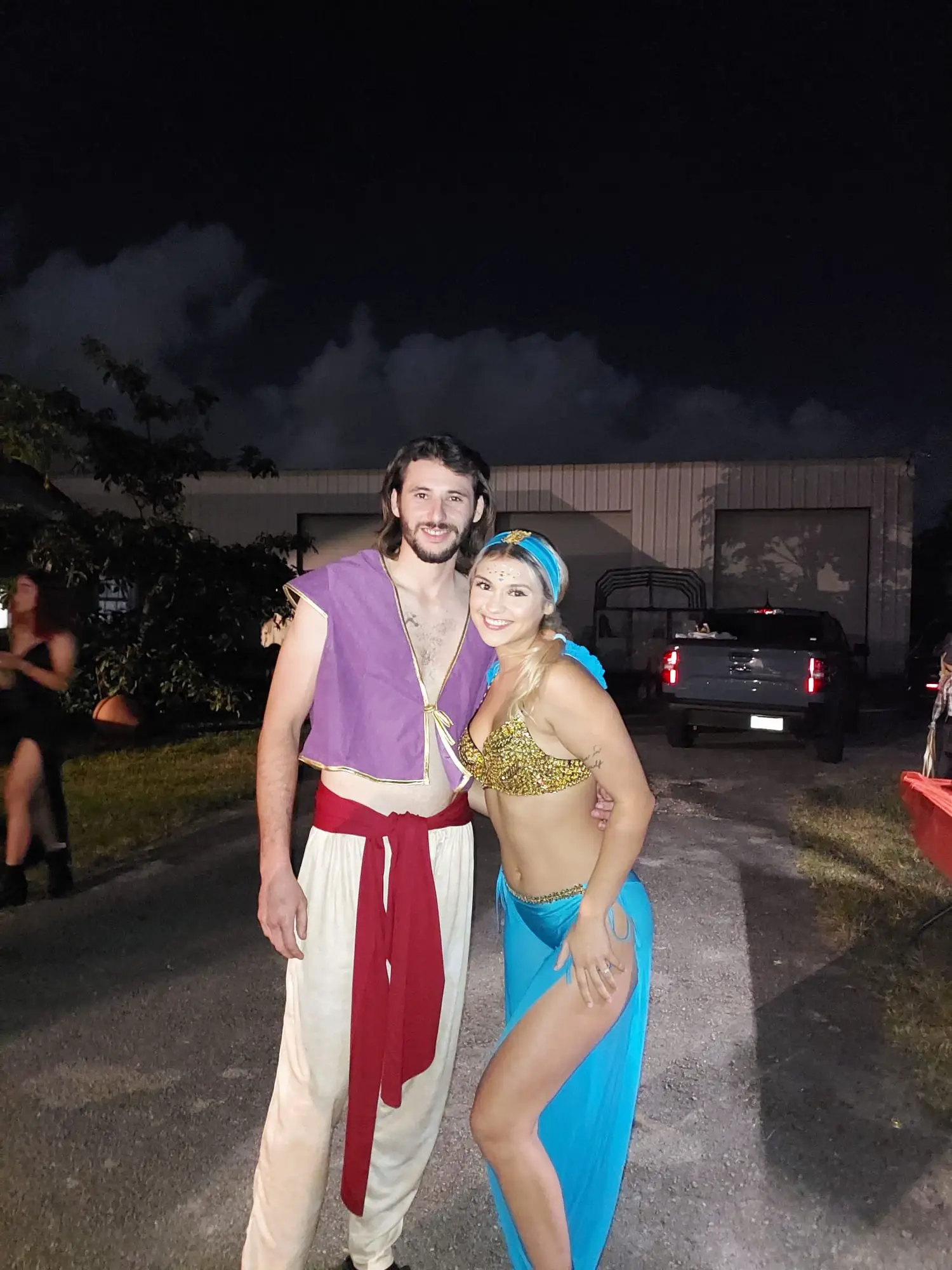 Princess Jasmine and Aladdin costume