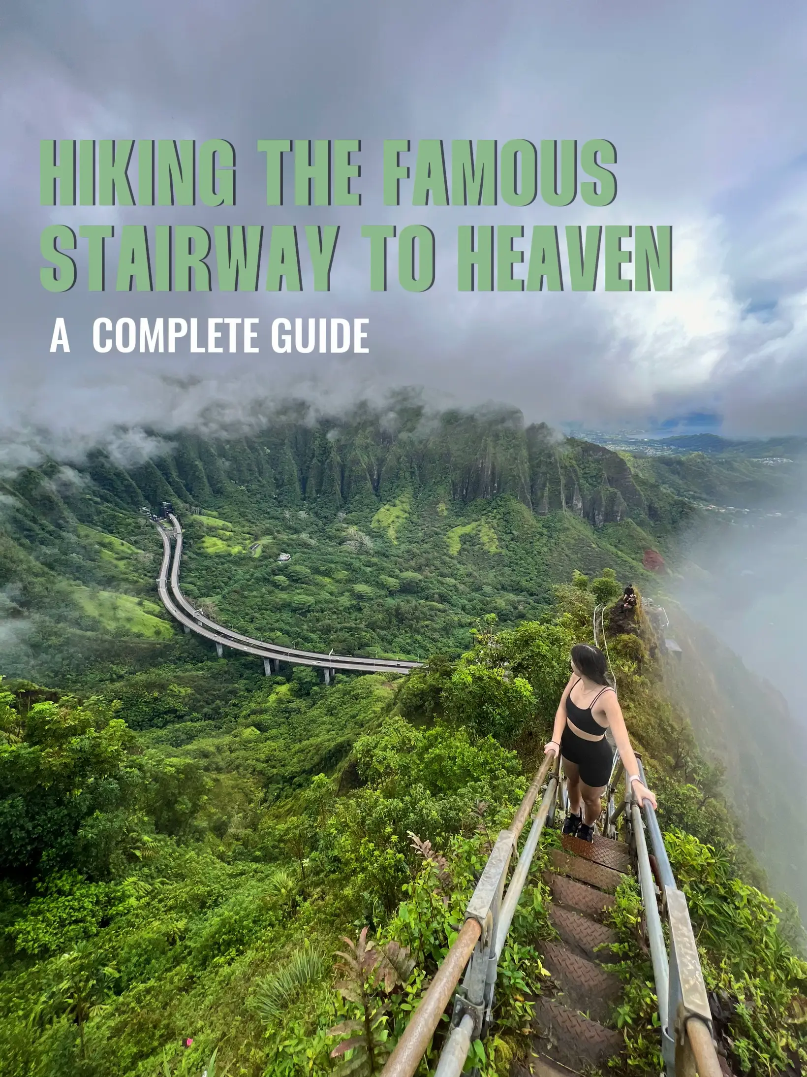 Stairway To Heaven Hawaii Hike: Epic Haiku Stairs Oahu Trail