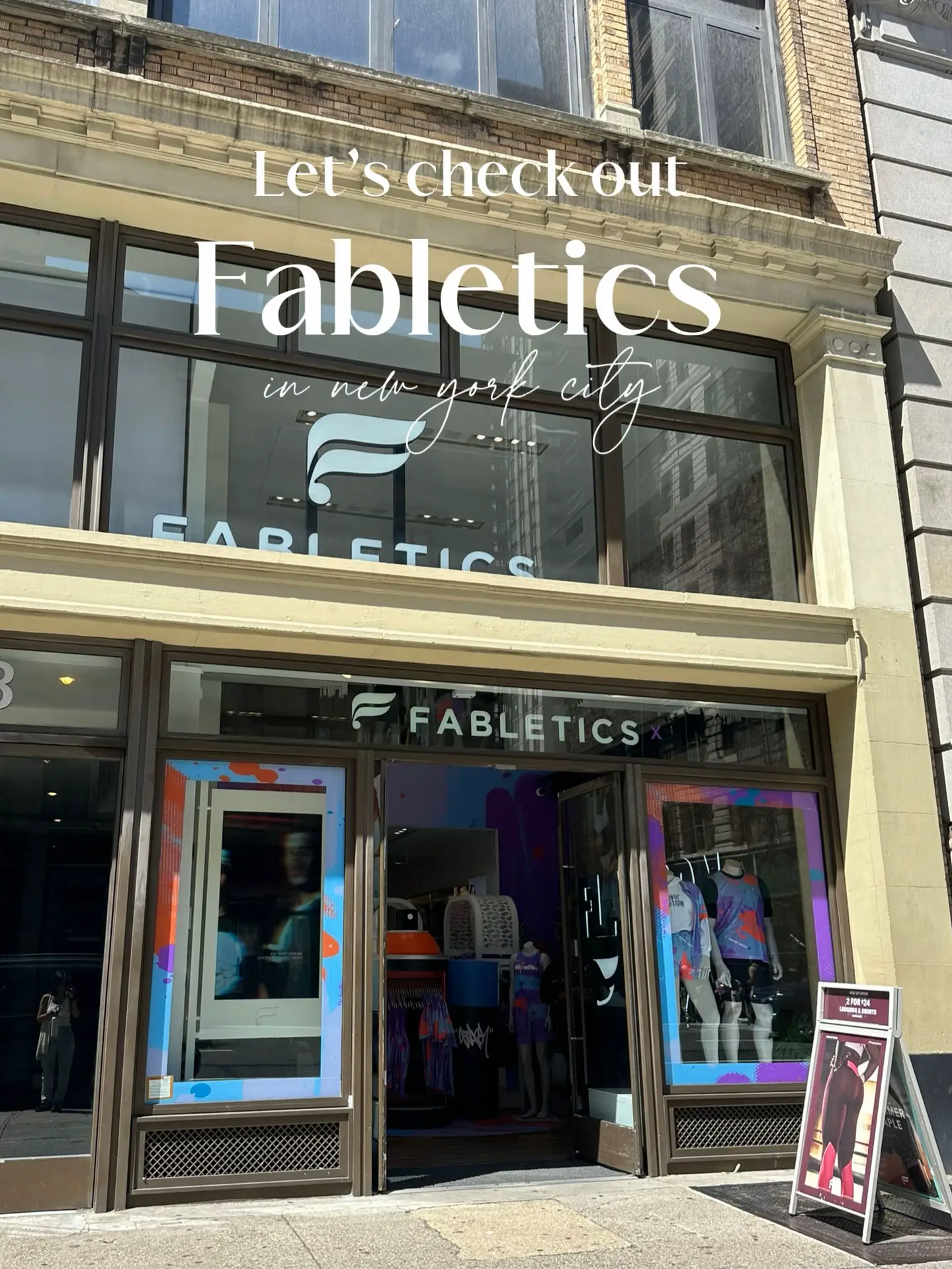 LET'S CHECK OUT FABLETICS IN NYC