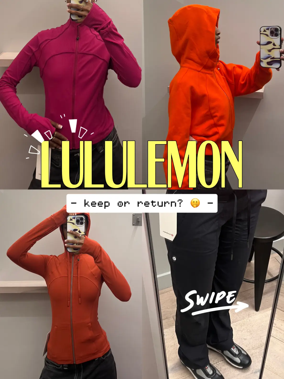 Nicknames for Lululemon: LuLu, Lulu-lemon, Lulu lemon 🍋, Lemon