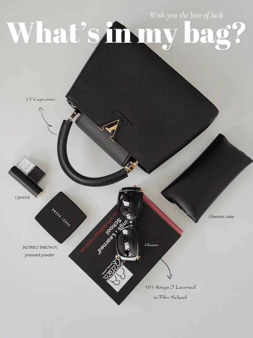 LOUIS VUITTON CAPUCINES, Whats In My Bag & Full Review