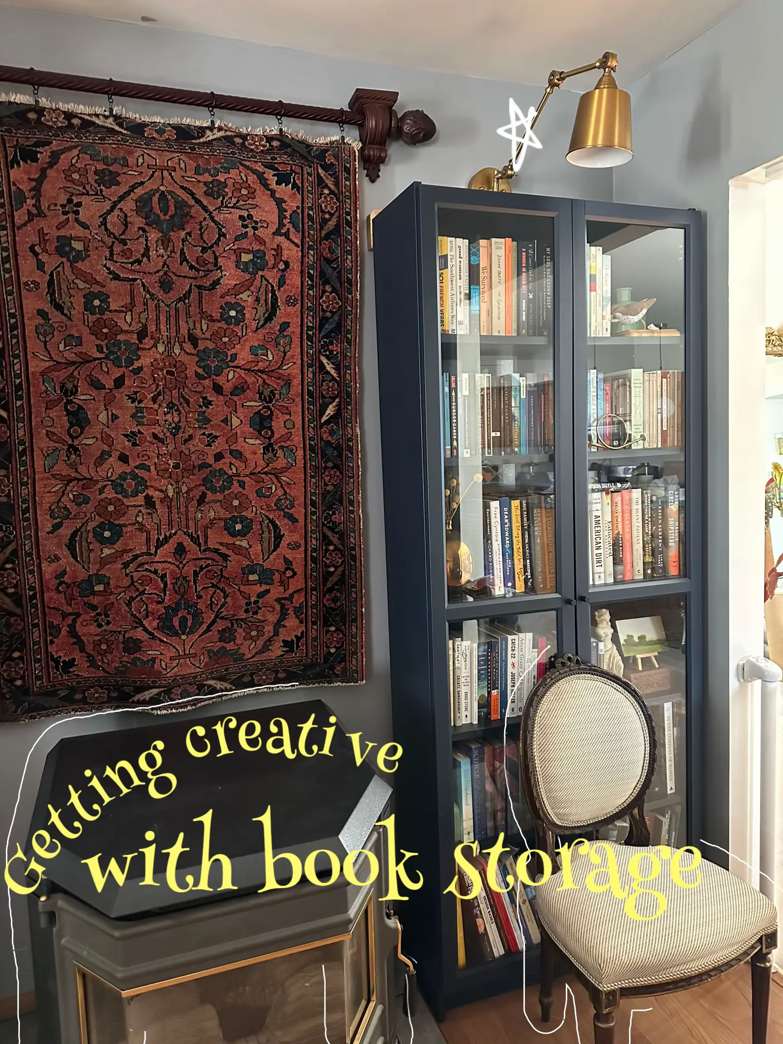 Get creative with these book storage ideas