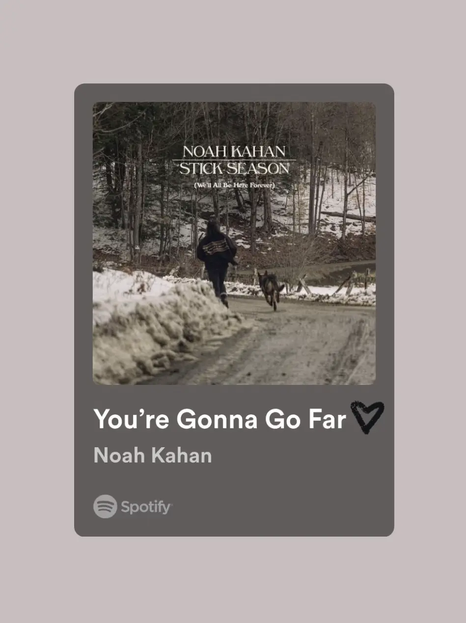  A Spotify playlist with a picture of a snowy landscape.