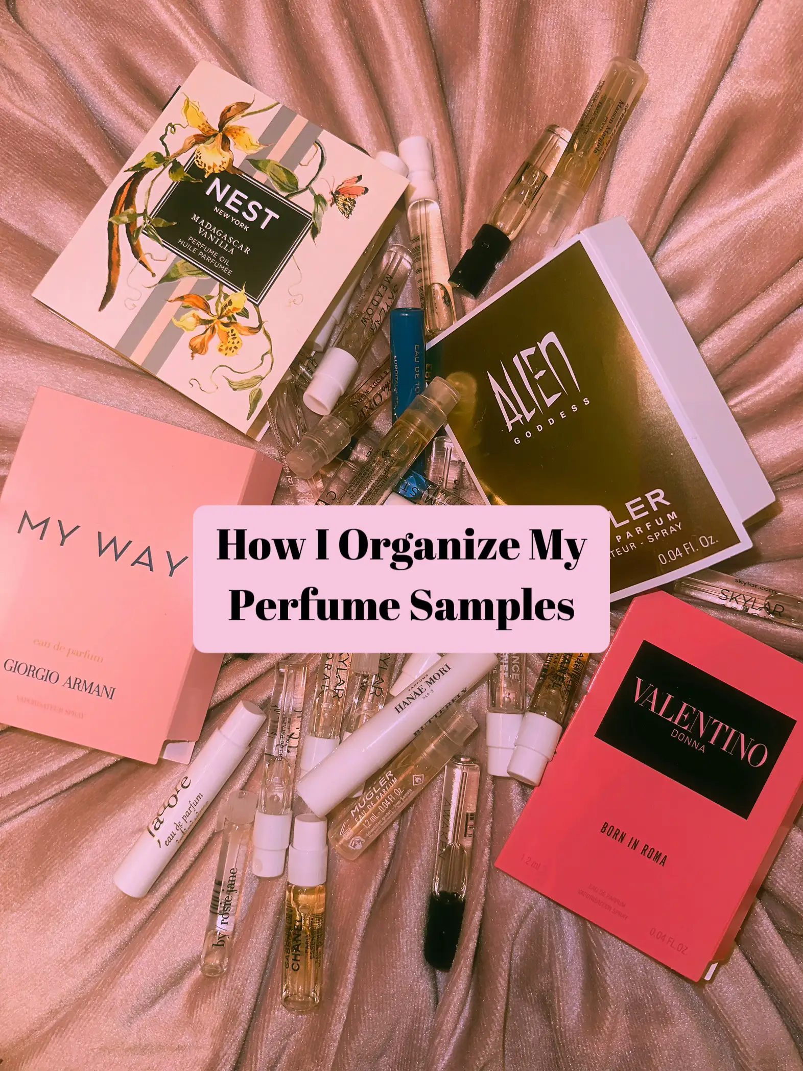 Paper discount perfume samples