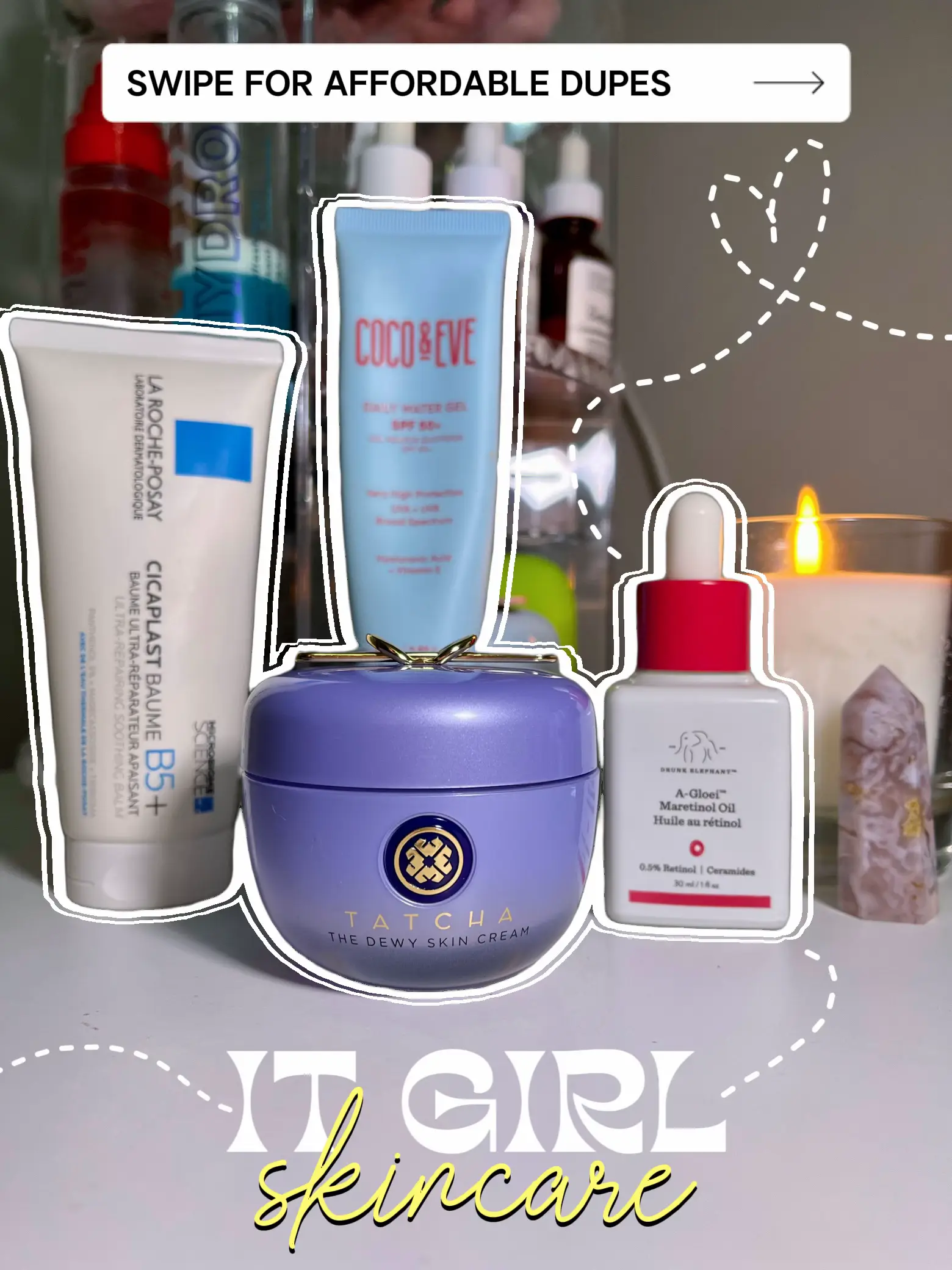 IT GIRL SKINCARE + AFFORDABLE DUPES ✨