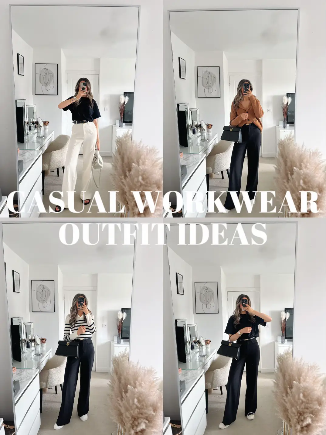 Trendy fall outfits for work🤎🍂 outfit links: in my bio- my   storefront under “fall work basics” list idea & sizing detail
