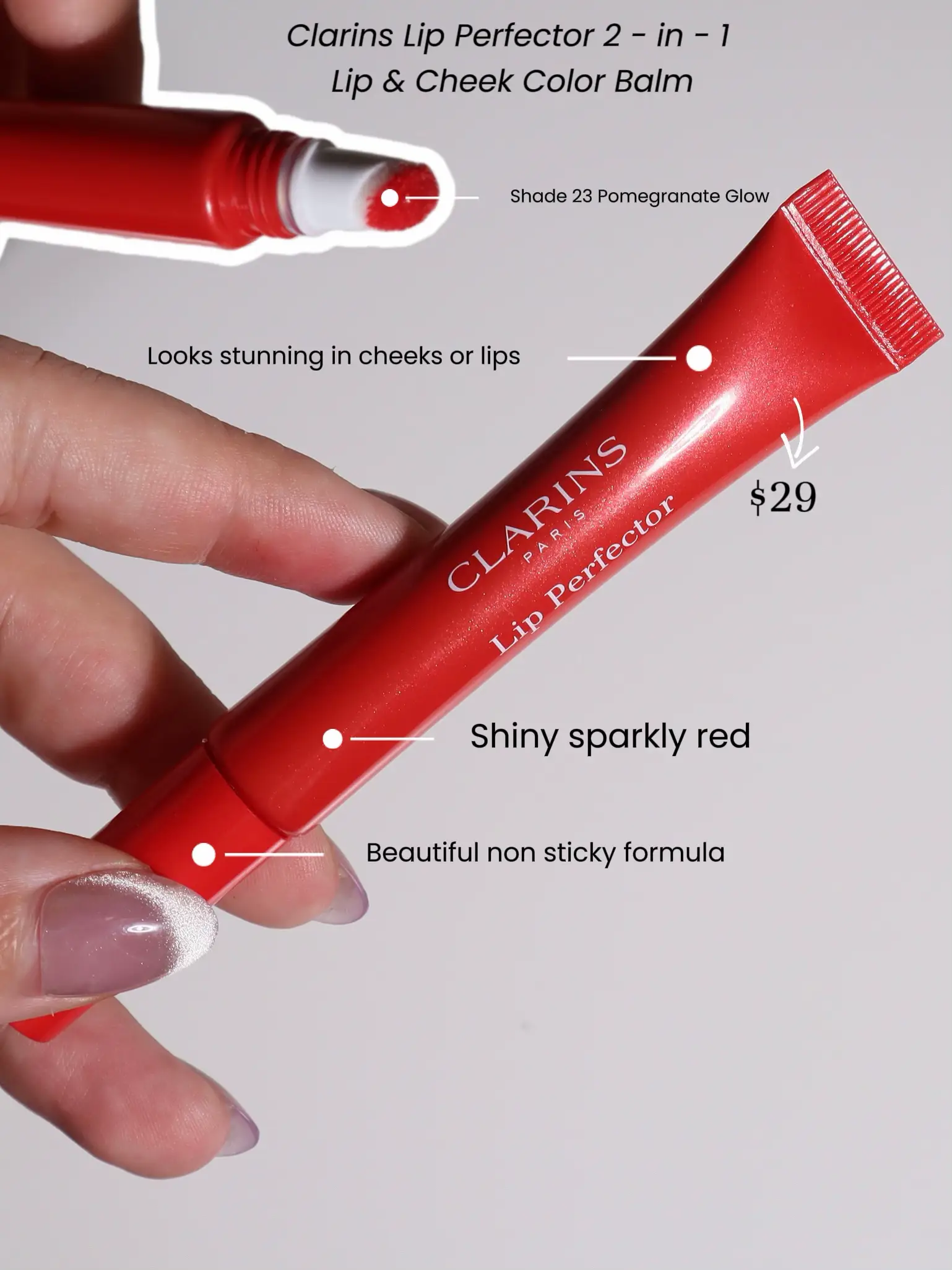 Lip Perfector 2-in-1 Lip and Cheek Color Balm