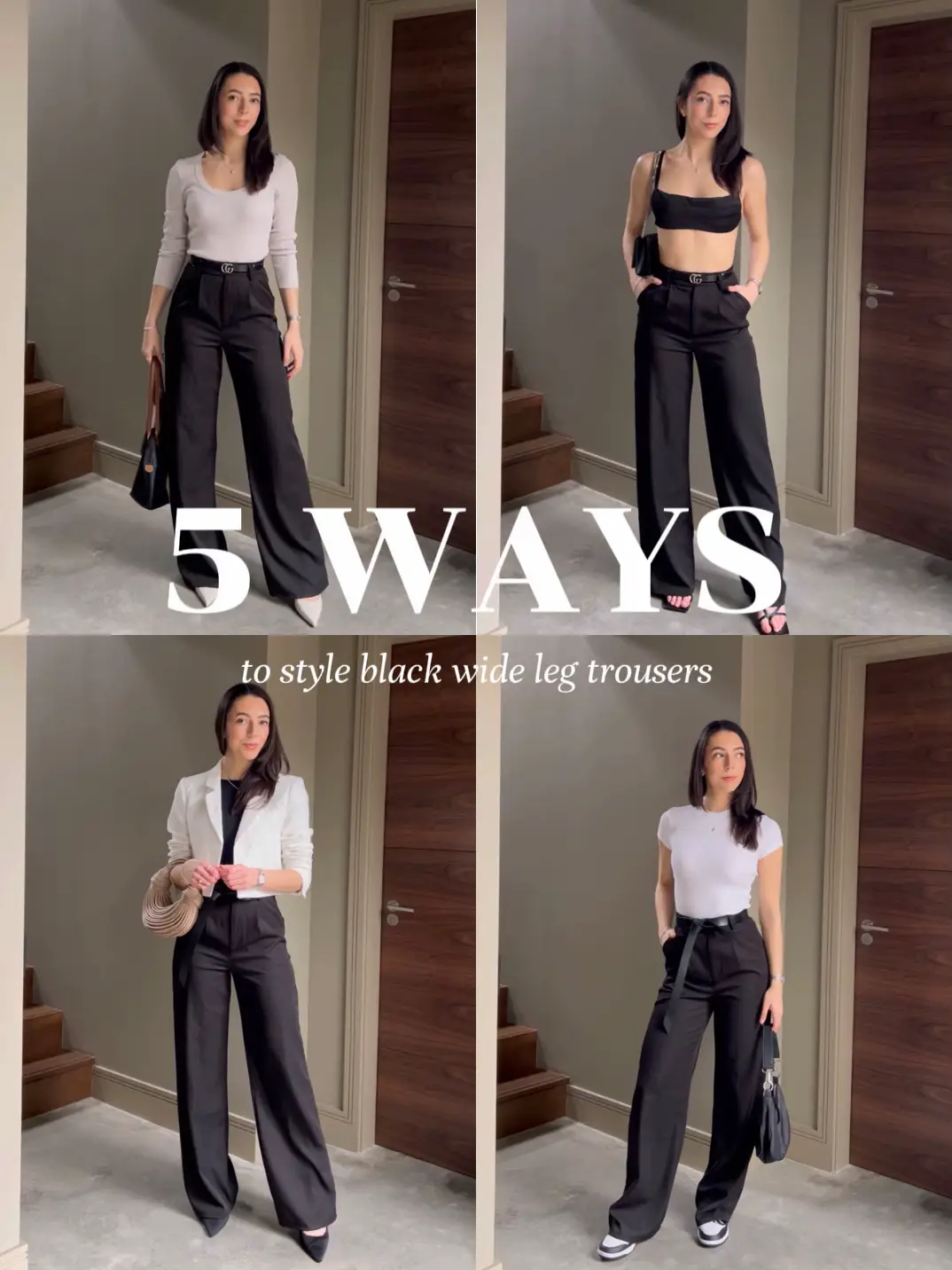 How to Style Joggers: See 5 Ways to Wear Black Joggers in 2024