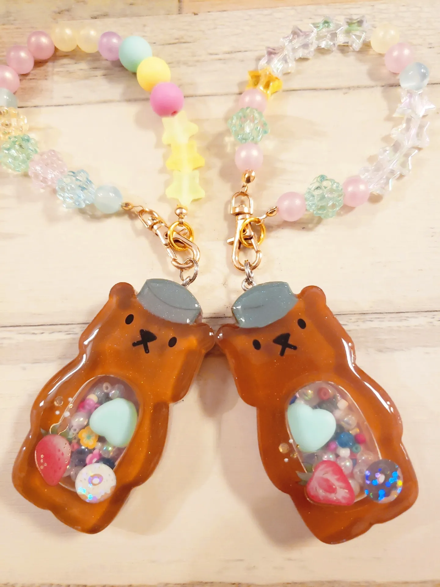 カモフラ♡タッセルキーホルダー♡No.93 名乗る