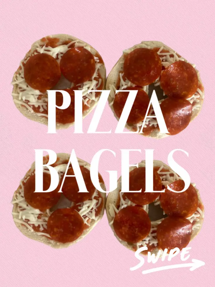 PIZZA BAGELS Gallery posted by sarah ann⭐️ Lemon8