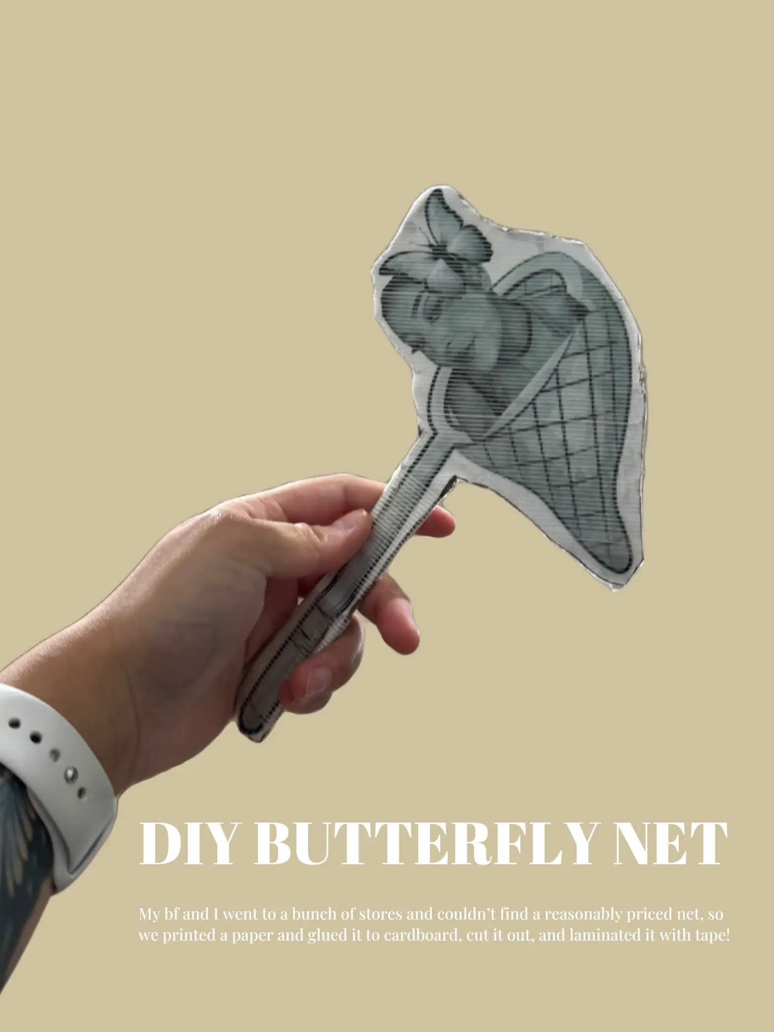 DIY Butterfly Net  Butterfly net, Diy butterfly, Butterfly