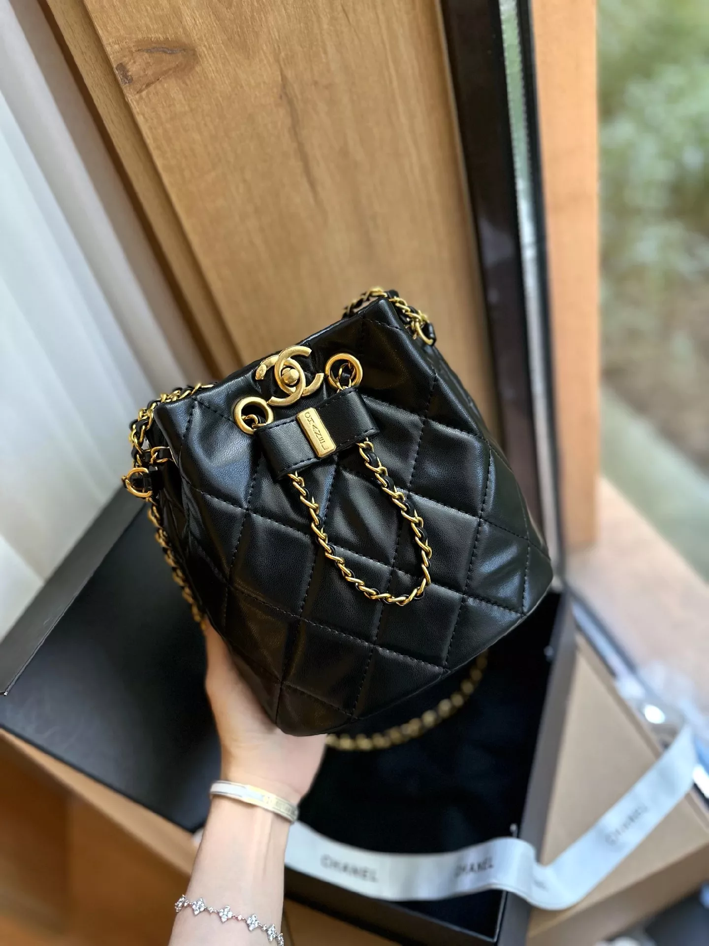 CHANEL CC Pearl Crush Wallet on Chain replica - Affordable Luxury Bags