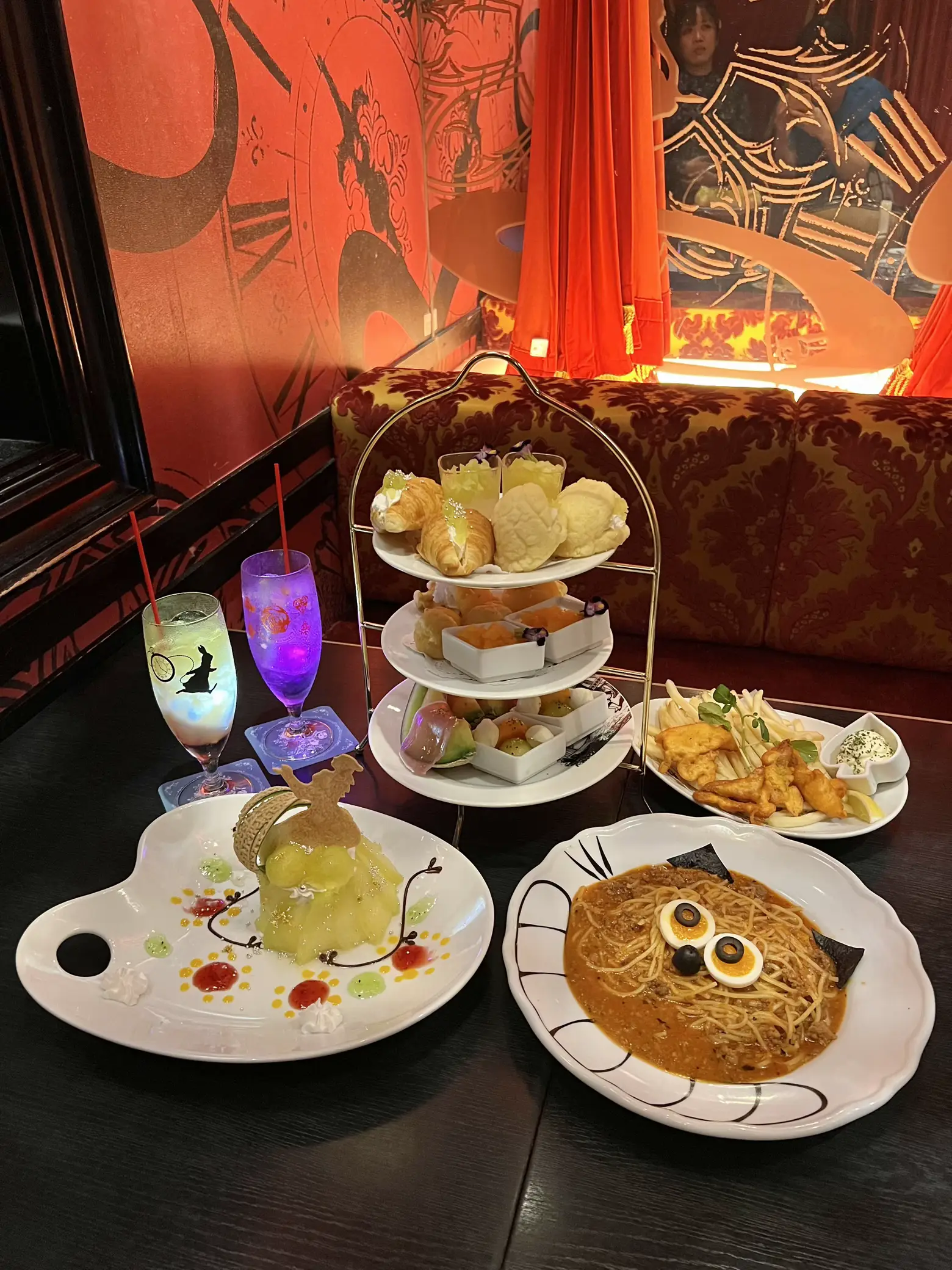 不思議のアリス風♡うさみみパンケーキ 不思議のアリス風♡うさみみパンケーキ