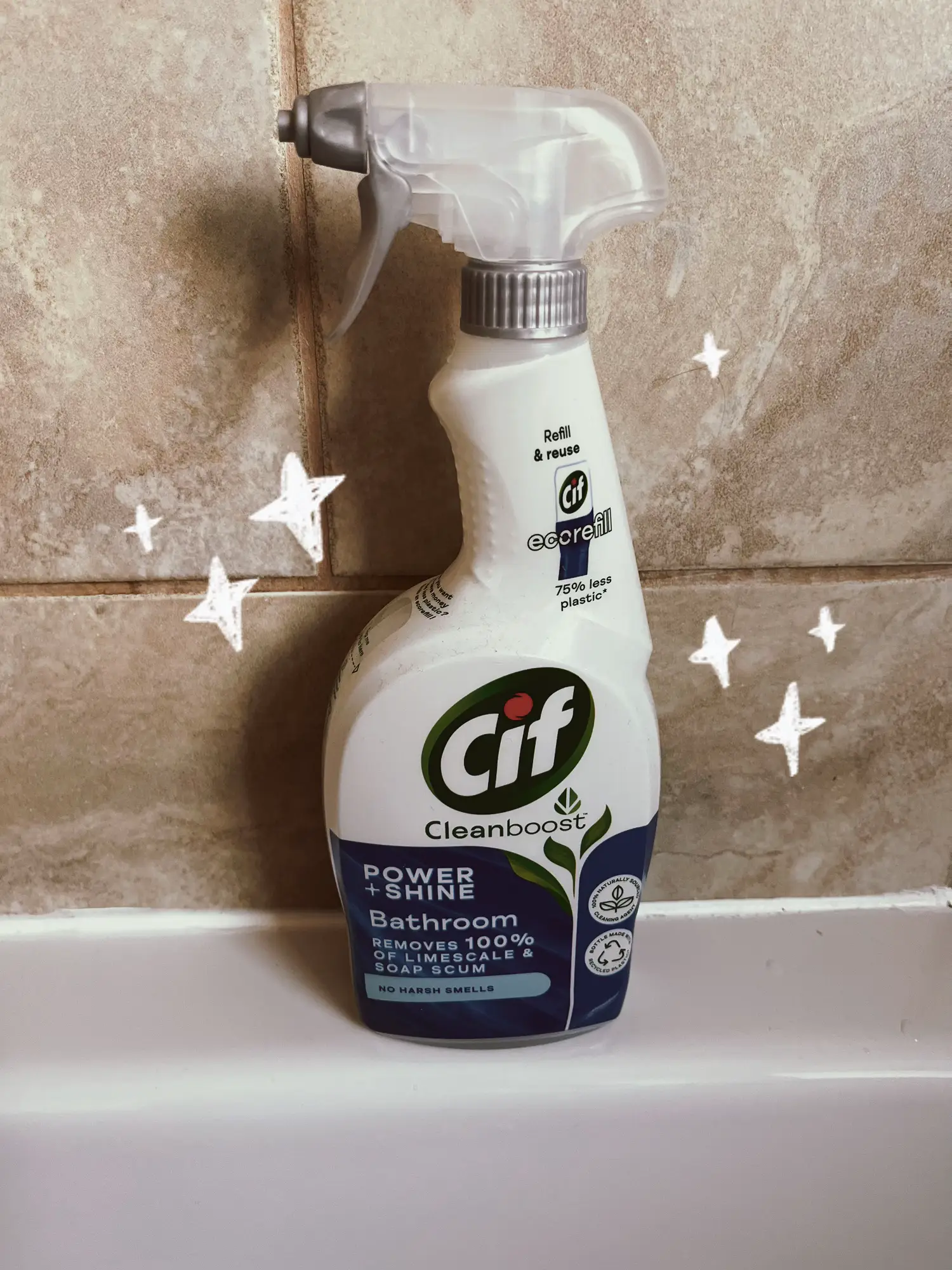 Getting squeaky clean with the dynamic duo of CIF Cream Cleanser and S