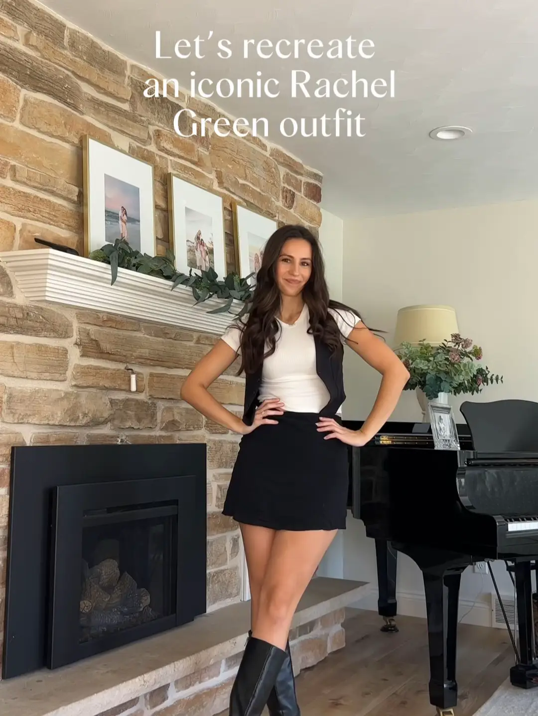 Rachel Green outfit🖤, Video published by Kathleen