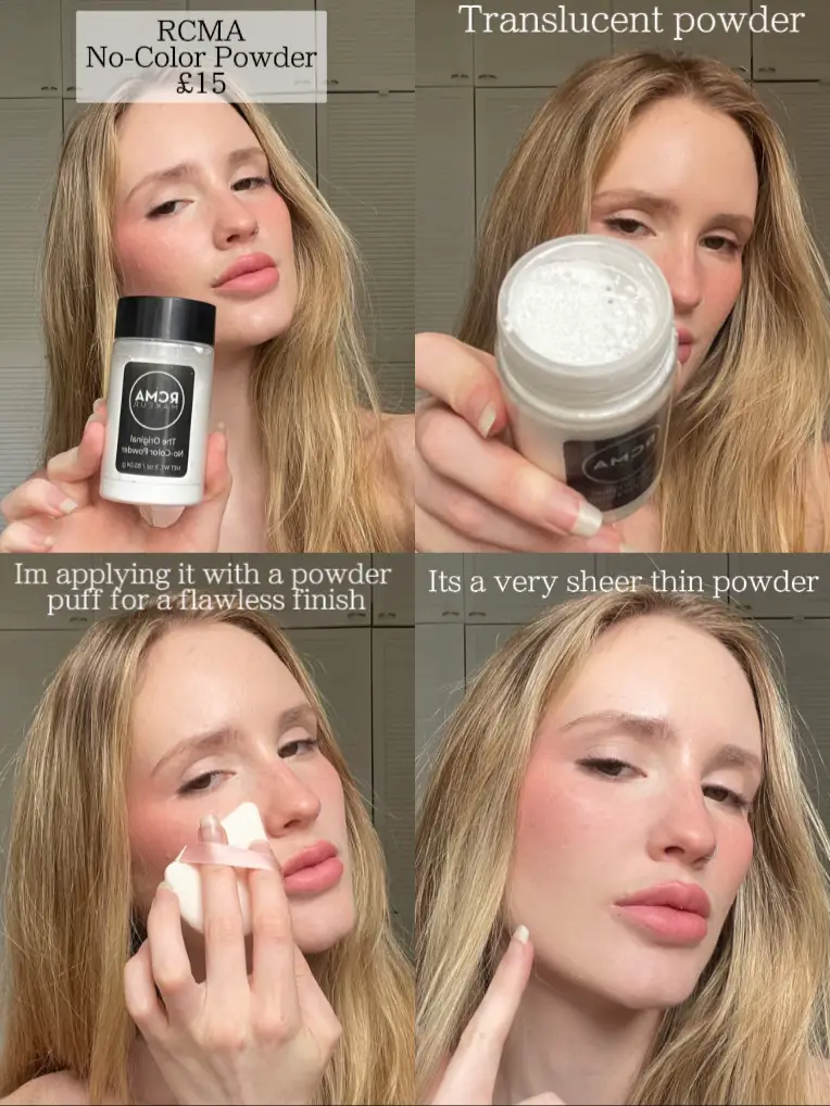 RCMA No Color Powder On Dark Skin  Review + Laura Mercier Setting