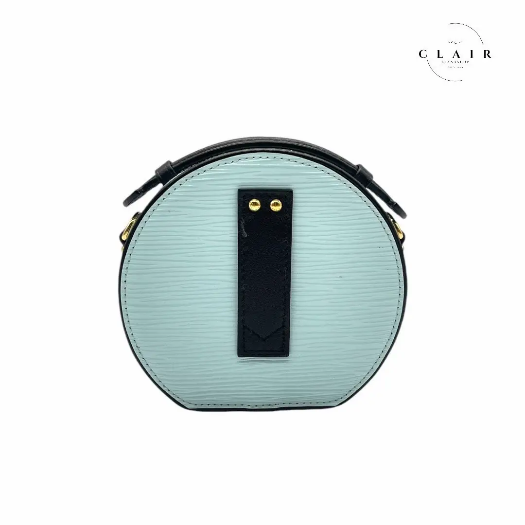 LOUIS VUITTON プティットボワッ トシャポーMINI 水色 美品