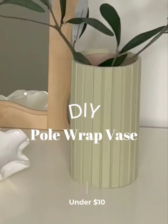 Pole Wrap DIY Desk Makeover // How to use pole-wrap // DIY pole wrap  furniture 