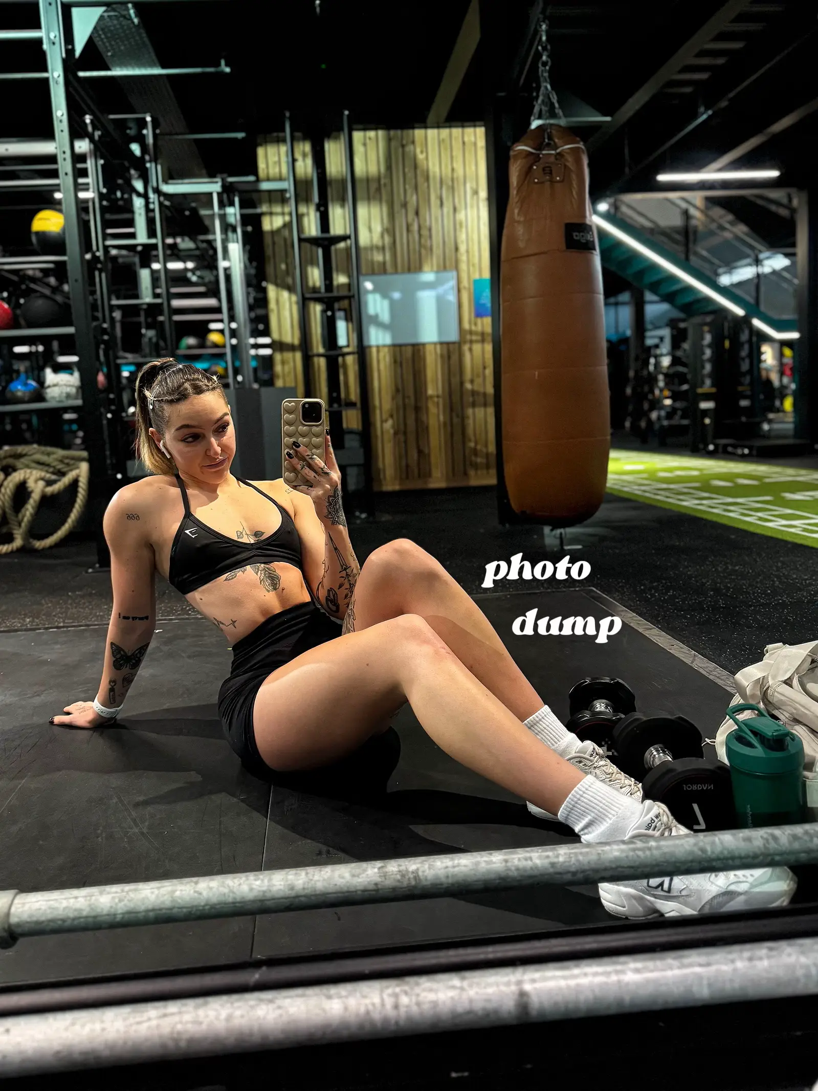gym girl 🤝 aesthetic lighting #fitnessmodel #fitnessmotivation
