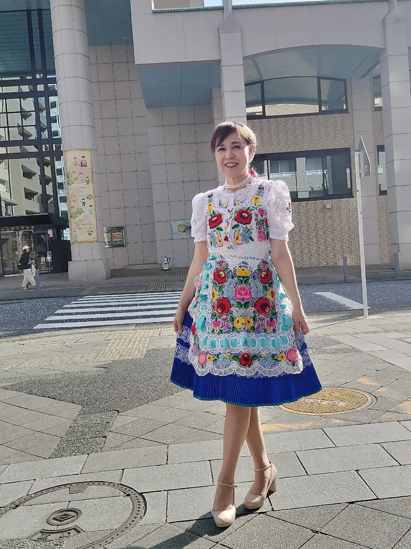 第二回横浜中欧フェス 民族衣装ランウェイモデル
