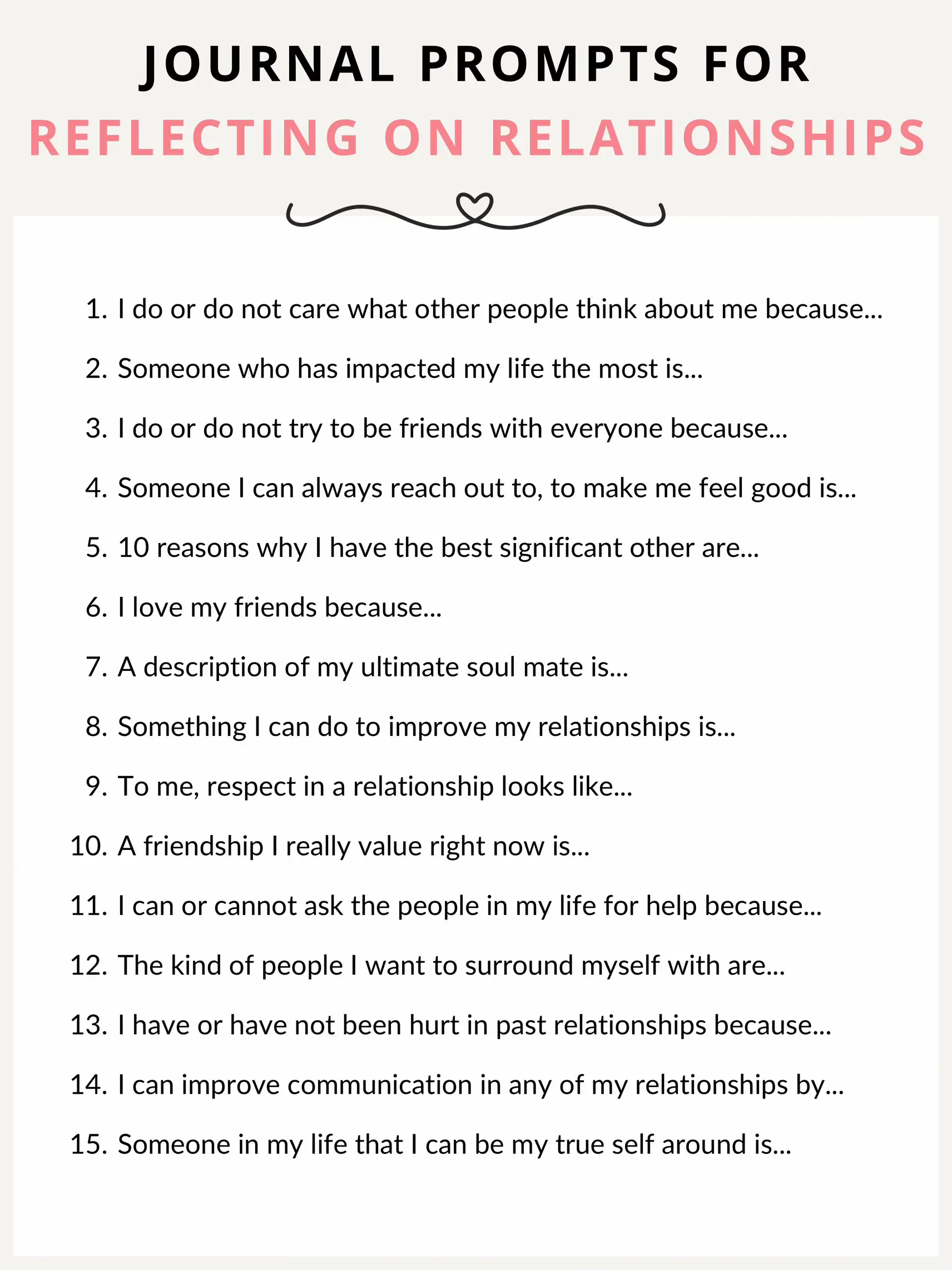 47 Relationship Journal Prompts to Unlock Greater Love