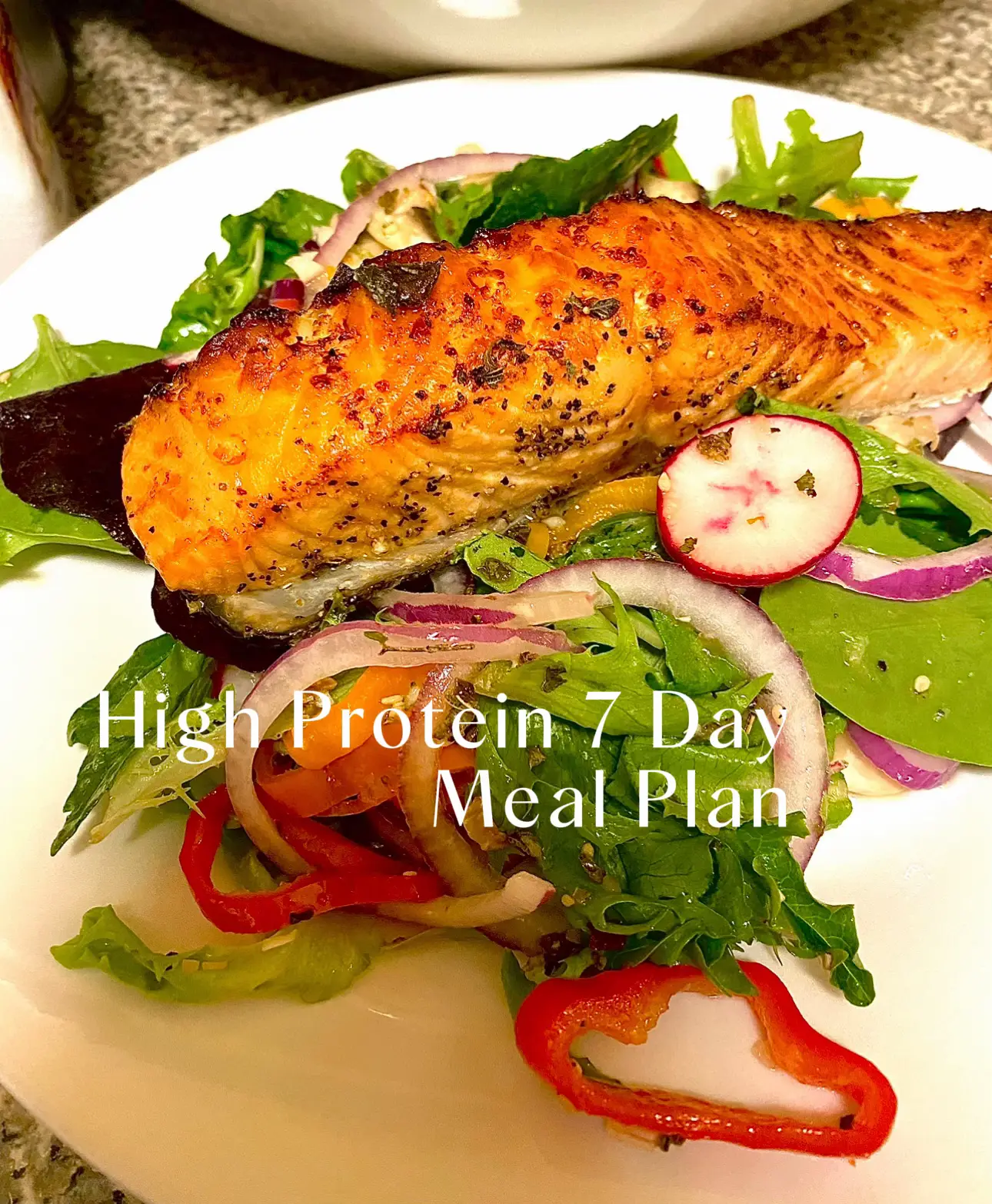 High Protein 7 Day Meal Plan Gallery Posted By Roya Lemon8