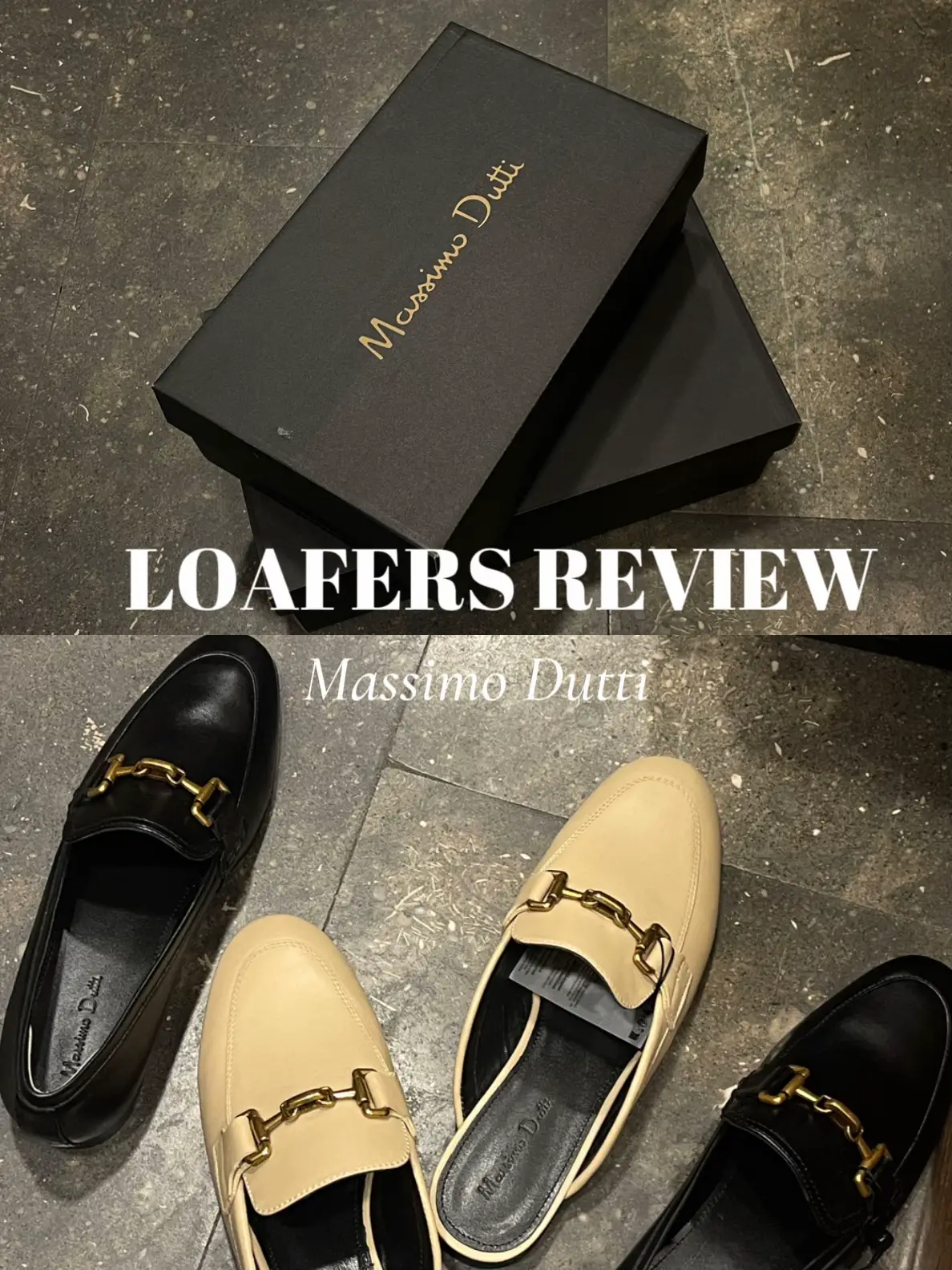 Jeg var overrasket support Tag væk New Leather Loafers at Massimo Durti Review | Gallery posted by Kristine |  Lemon8