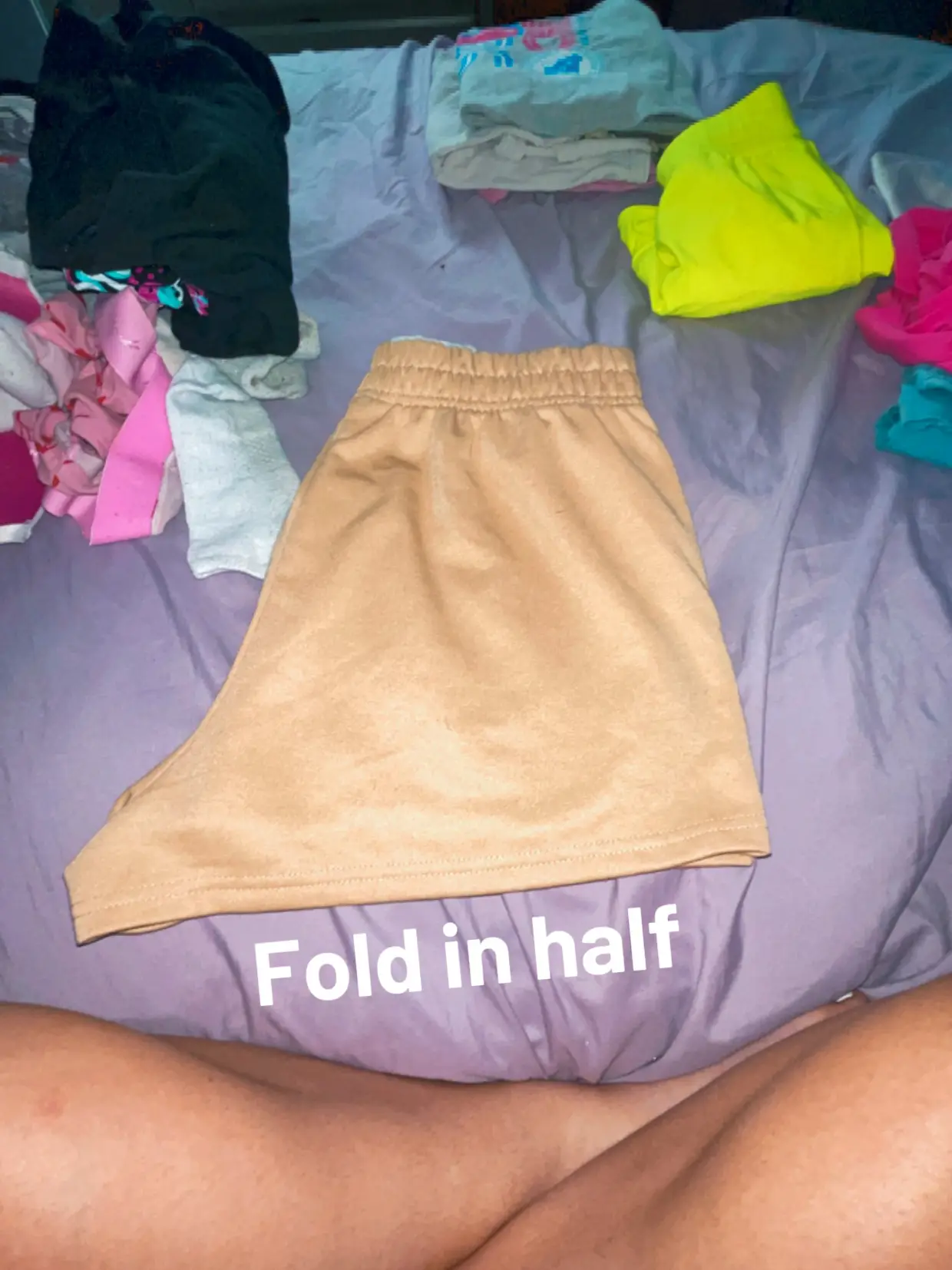 How to fold your underwear #foldingclothes #foldinghacks #organization