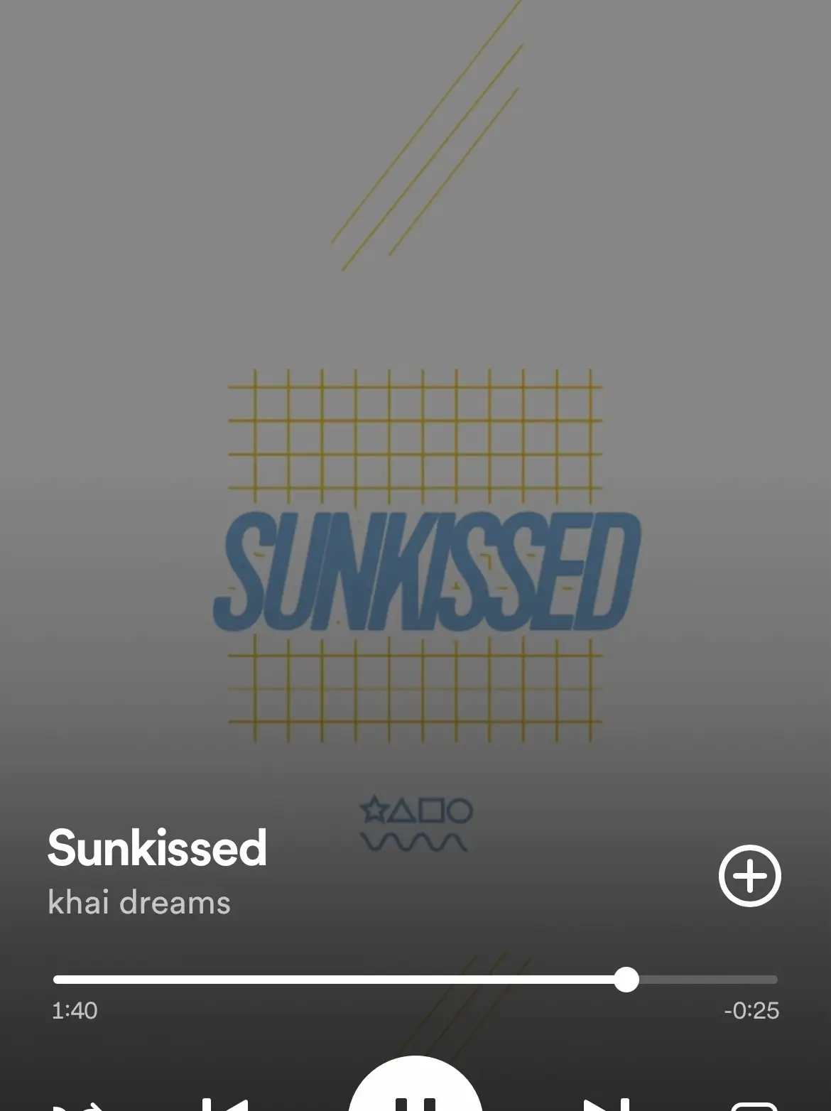  A song with a yellow background and a white background with the words "sunkissed" written on it.